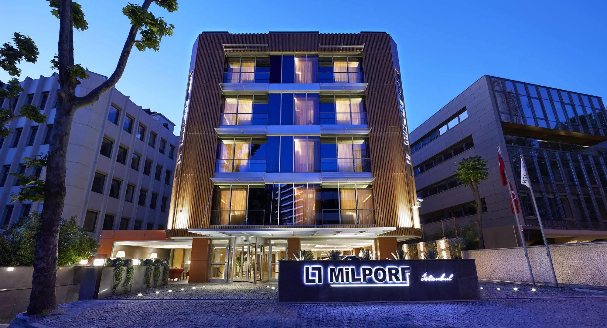 Milport Hotel Levent Istanbul Exterior photo